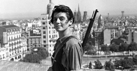 Marina Ginestà, miliciana antifascista durante la Guerra Civil Española