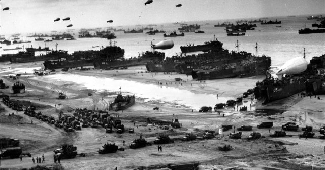 Desembarco de los Aliados en Normandía durante la II Guerra Mundial