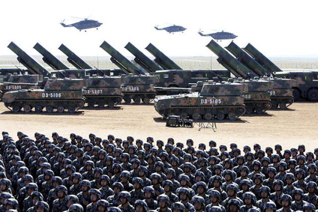 Desfile militar del Ejército de China